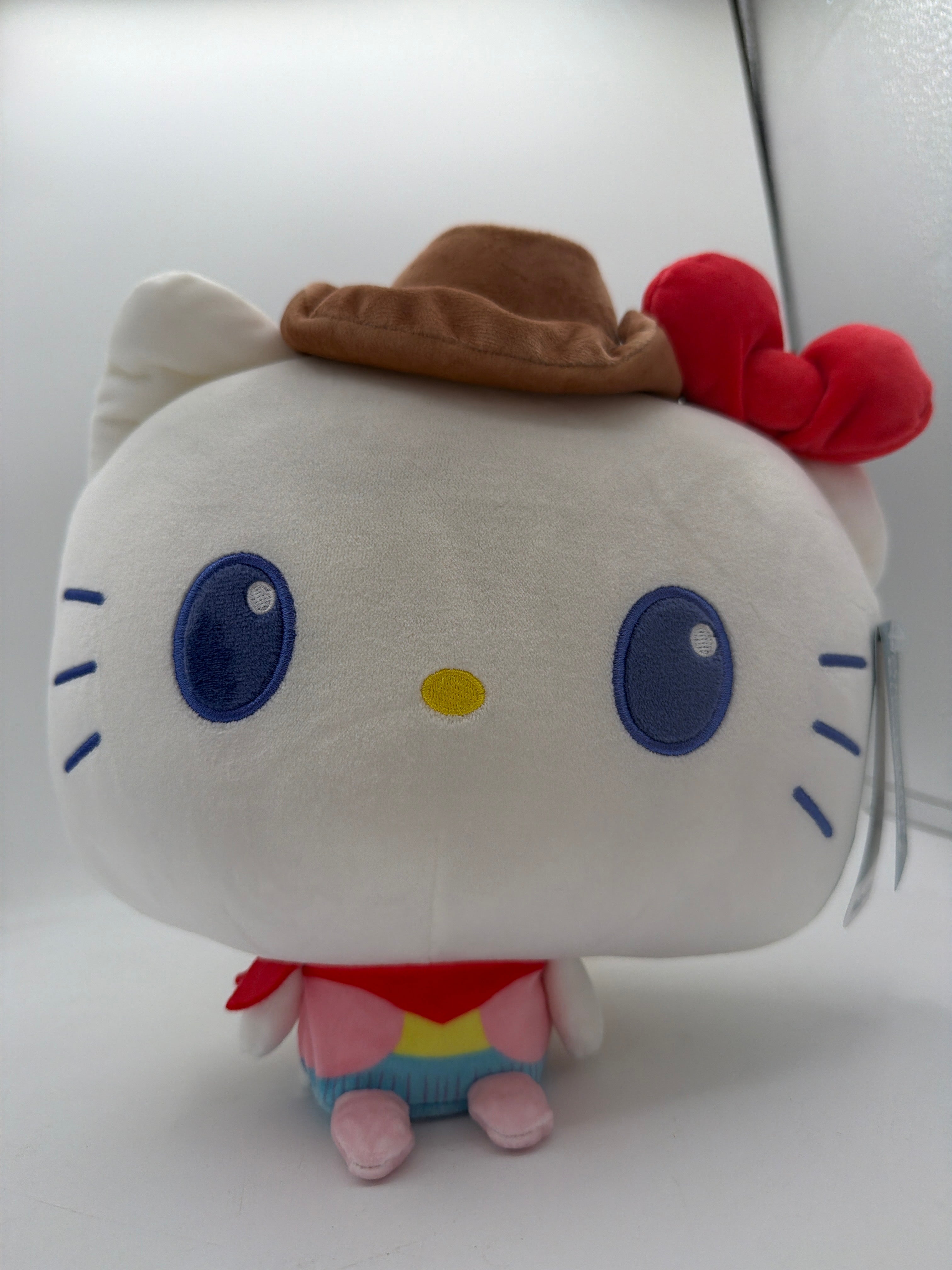 TeeTurtle Cloudheads Cowgirl Hello Kitty Plush - 8-Inch Official Sanrio