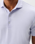 *Johnnie-O Performance Jersey Polo - Lyndonn Stripe, Viola, Men's Medium