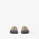 Burberry London England Check Slides Size: 7-7.5M/9-9.5W