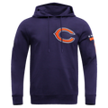 PRO STANDARD - LG MEN'S NFL CHICAGO BEARS CLASSIC CHENILLE PULLOVER HOODIE - MIDNIGHT NAVY