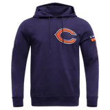 PRO STANDARD - LG MEN'S NFL CHICAGO BEARS CLASSIC CHENILLE PULLOVER HOODIE - MIDNIGHT NAVY