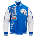 NFL INDIANAPOLIS COLTS MASHUP RIB WOOL MEN'S VARSITY JACKET XL