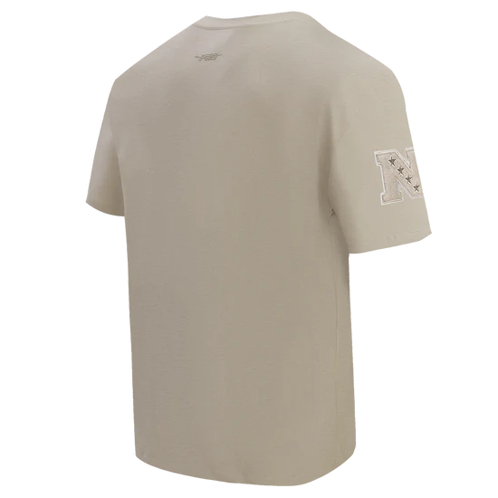 NFL Los Angeles Rams Neutral Men's Cotton Jersey Drop Shoulder Tee - Taupe - Size XL