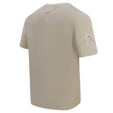 NFL Los Angeles Rams Neutral Men's Cotton Jersey Drop Shoulder Tee - Taupe - Size XL