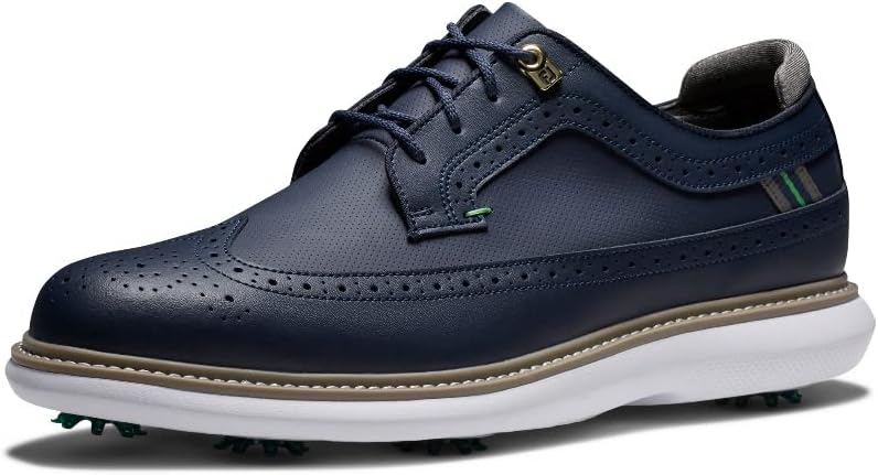 FootJoy Men's Traditions-Shield Tip Previous Season Style Golf Shoe