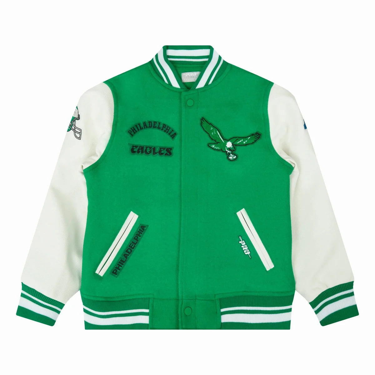 Pro Standard Philadelphia Eagles Varsity Jacket YOUTH-XL