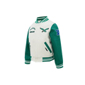 NFL PHILADELPHIA EAGLES RETRO CLASSIC MEN'S RIB WOOL VARSITY JACKET 2XL