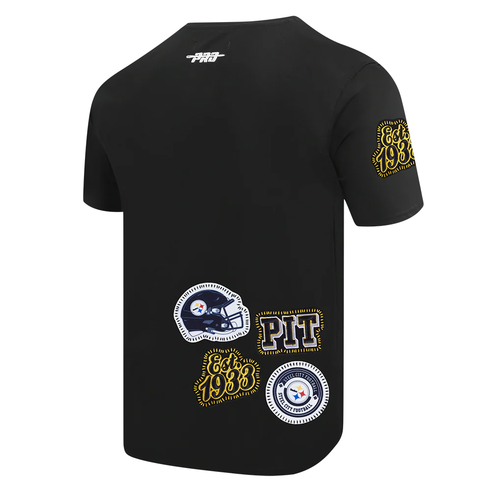 NFL PITTSBURGH STEELERS DIY PICK STITCH MEN'S SINGLE JERSEY TEE Size 2XL