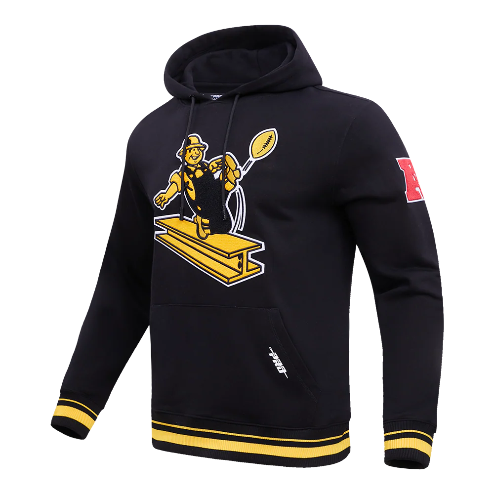 NFL PITTSBURGH STEELERS RETRO CLASSIC MEN'S HOODIE Size S