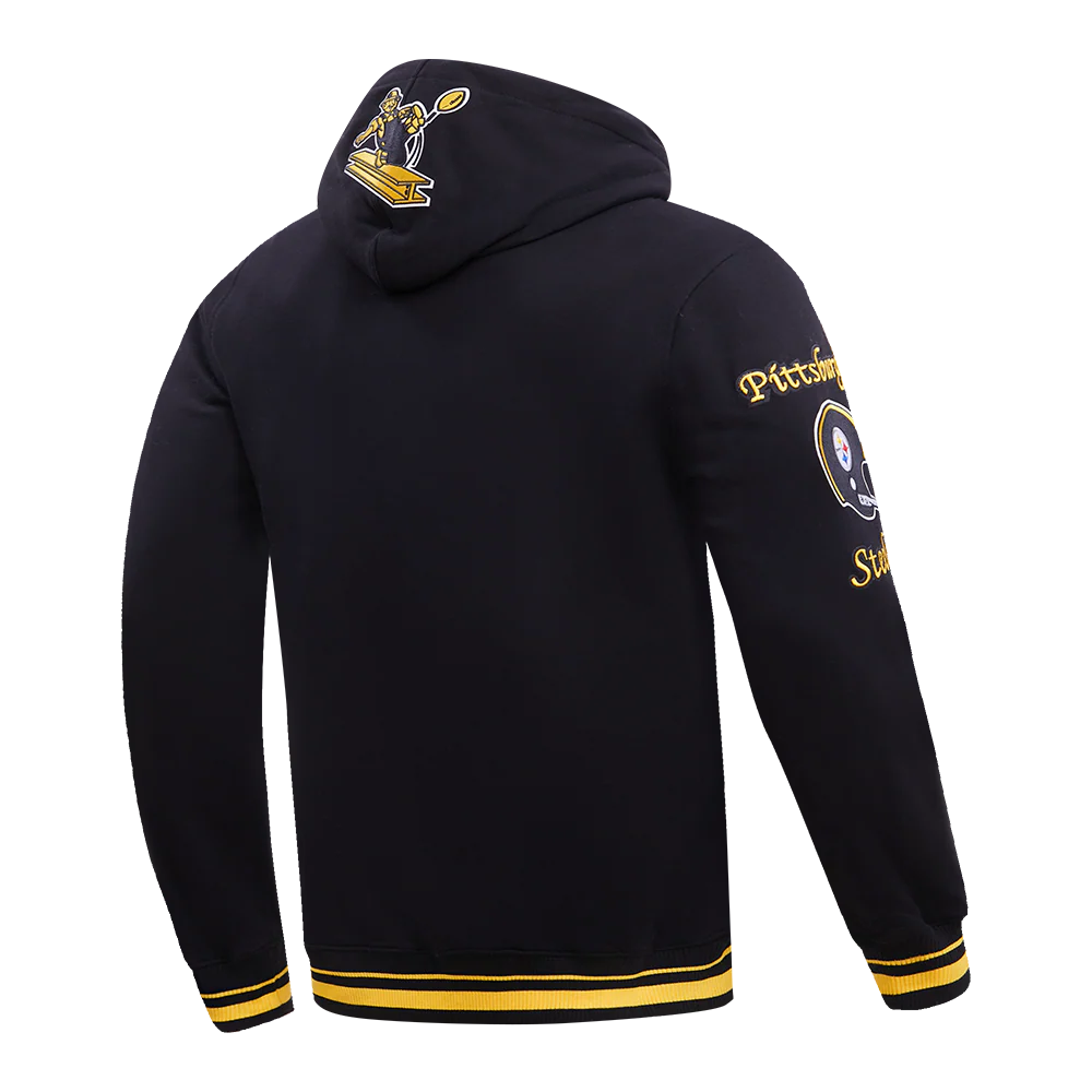 NFL PITTSBURGH STEELERS RETRO CLASSIC MEN'S HOODIE Size S
