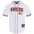 NFL SAN FRANCISCO 49ERS CLASSIC MESH MEN'S BUTTON DOWN SHIRT XL