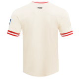 PRO STANDARD - NFL SAN FRANCISCO 49ERS RETRO CLASSIC MEN'S TEE - EGGSHELL/RED - 3XL