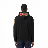 NFL SAN FRANCISCO 49ERS CLASSIC CHENILLE DOUBLE KNIT FULL ZIP HOODIE- SIZE: LG