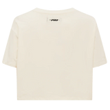 PRO STANDARD - SM WOMEN'S NFL SAN FRANCISCO 49ERS RETRO CLASSIC BOXY TEE - EGGSHELL