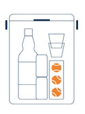 Fieldbar Drinks Box - Oyster Grey