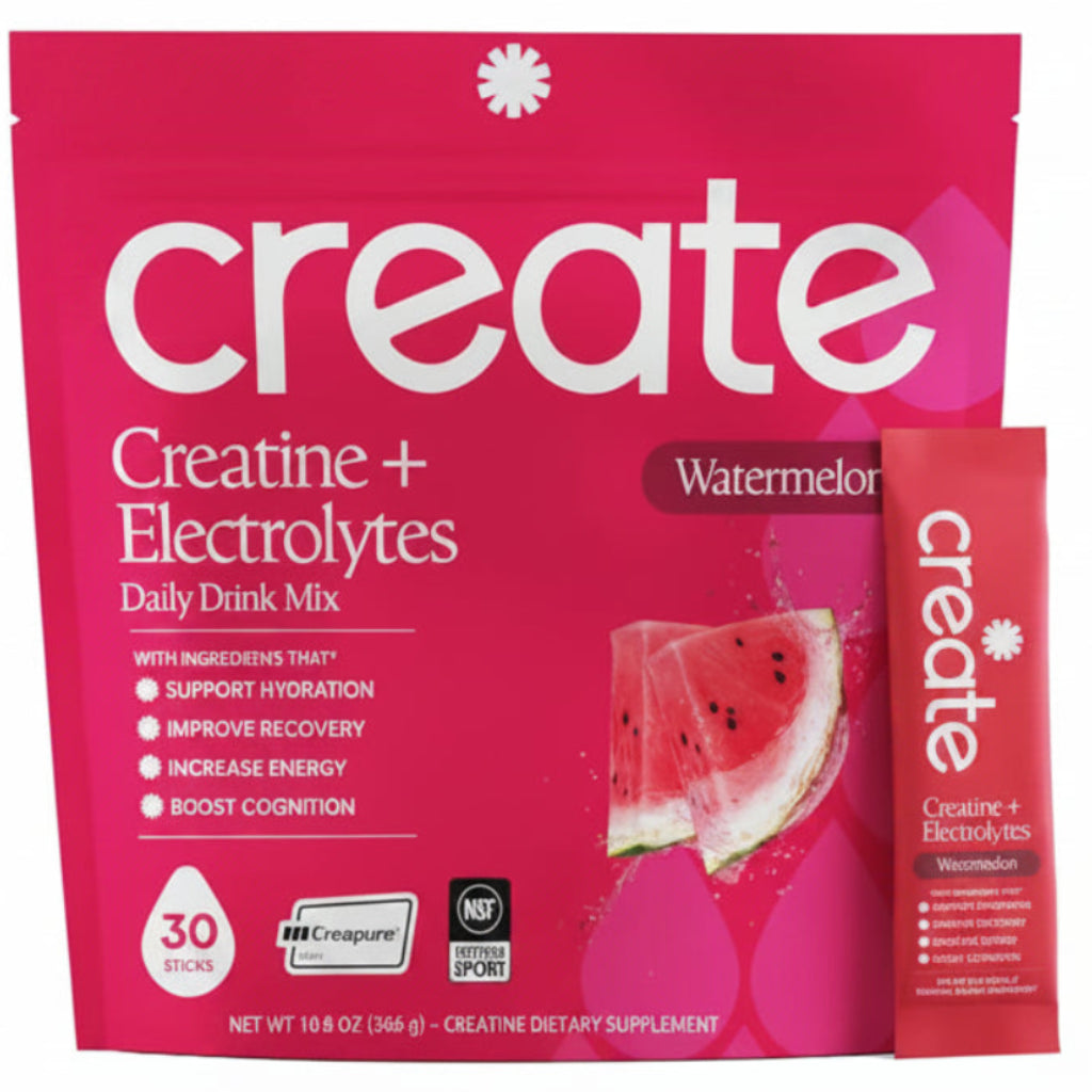 CREATE Creatine and Electrolytes - Watermelon - 30 Sticks