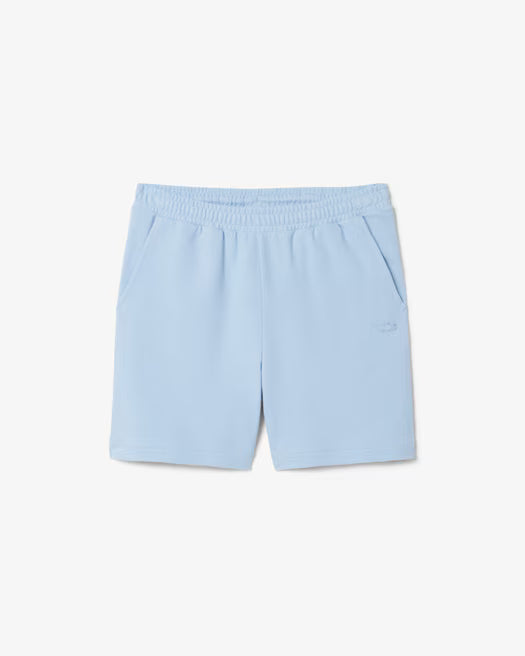 Lacoste Men's Textured Jersey Shorts - Light Blue - Size S