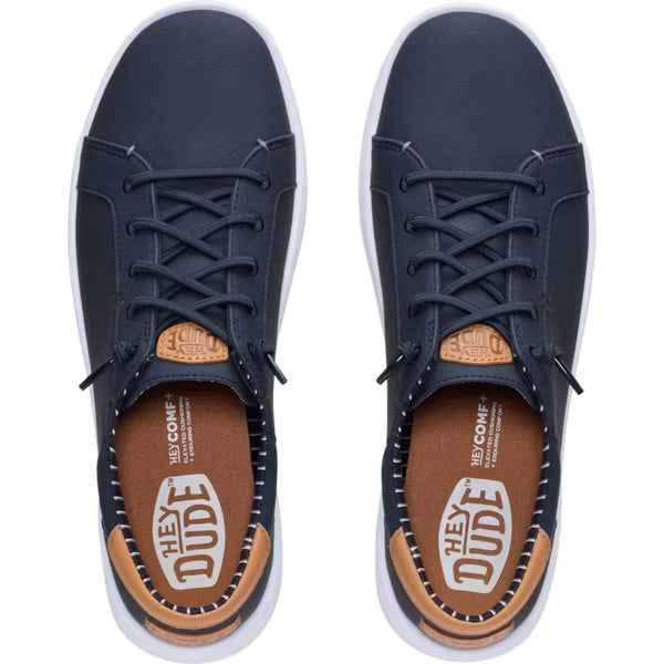 HEYDUDE Men Paul Pro Classic, Dark Navy/Multi, 10
