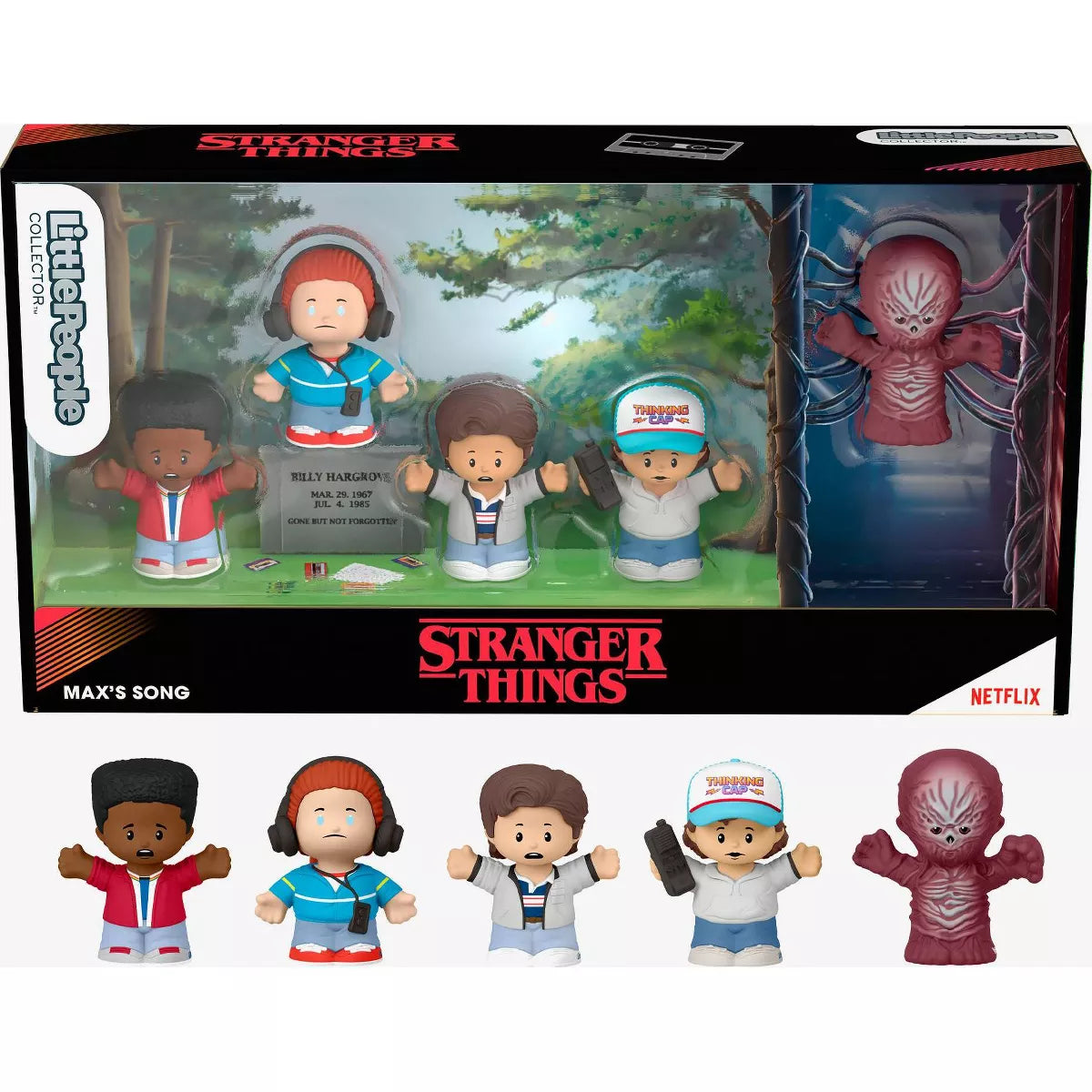 Fisher-Price Little People Collector: Stranger Things Max's Song Collector Set - 5pk (NEW)