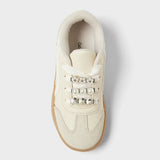 Kids' Boston Court Sneakers - Cat & Jack™ Beige - Size 3