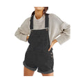 Summer Overall for Women Denim Shortall Demin Romper with Pocket Adjustable Strap Denim Jumpsuits Bib Shorts Denim Jumper SIZE MEDIUM