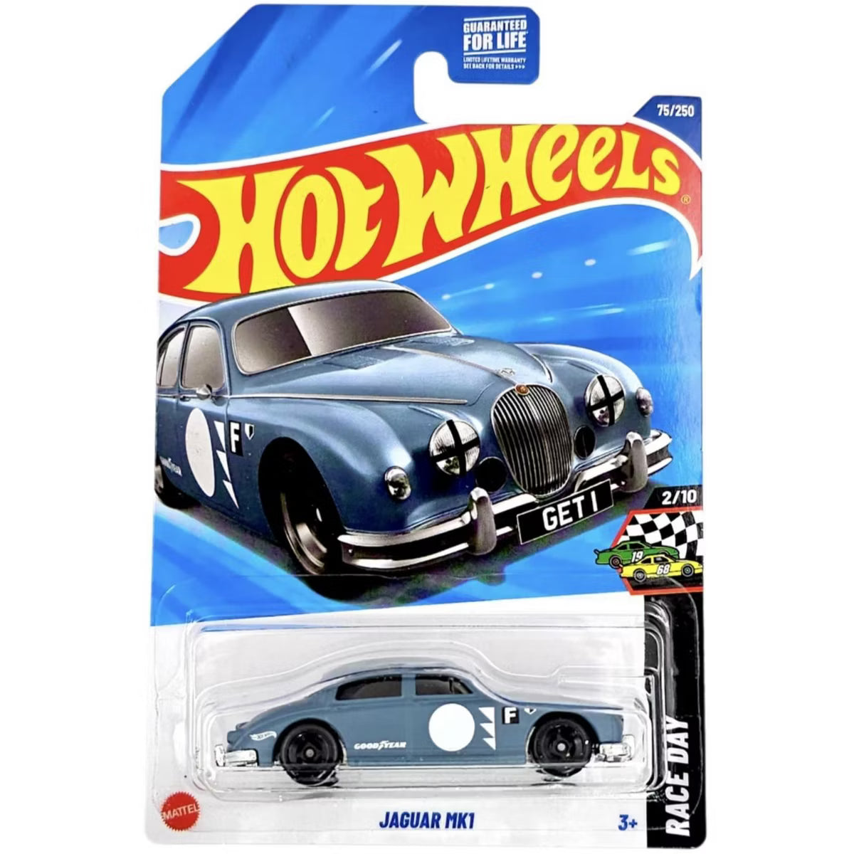 Hot Wheels Jaguar MK1 (Gun Metal Grey)