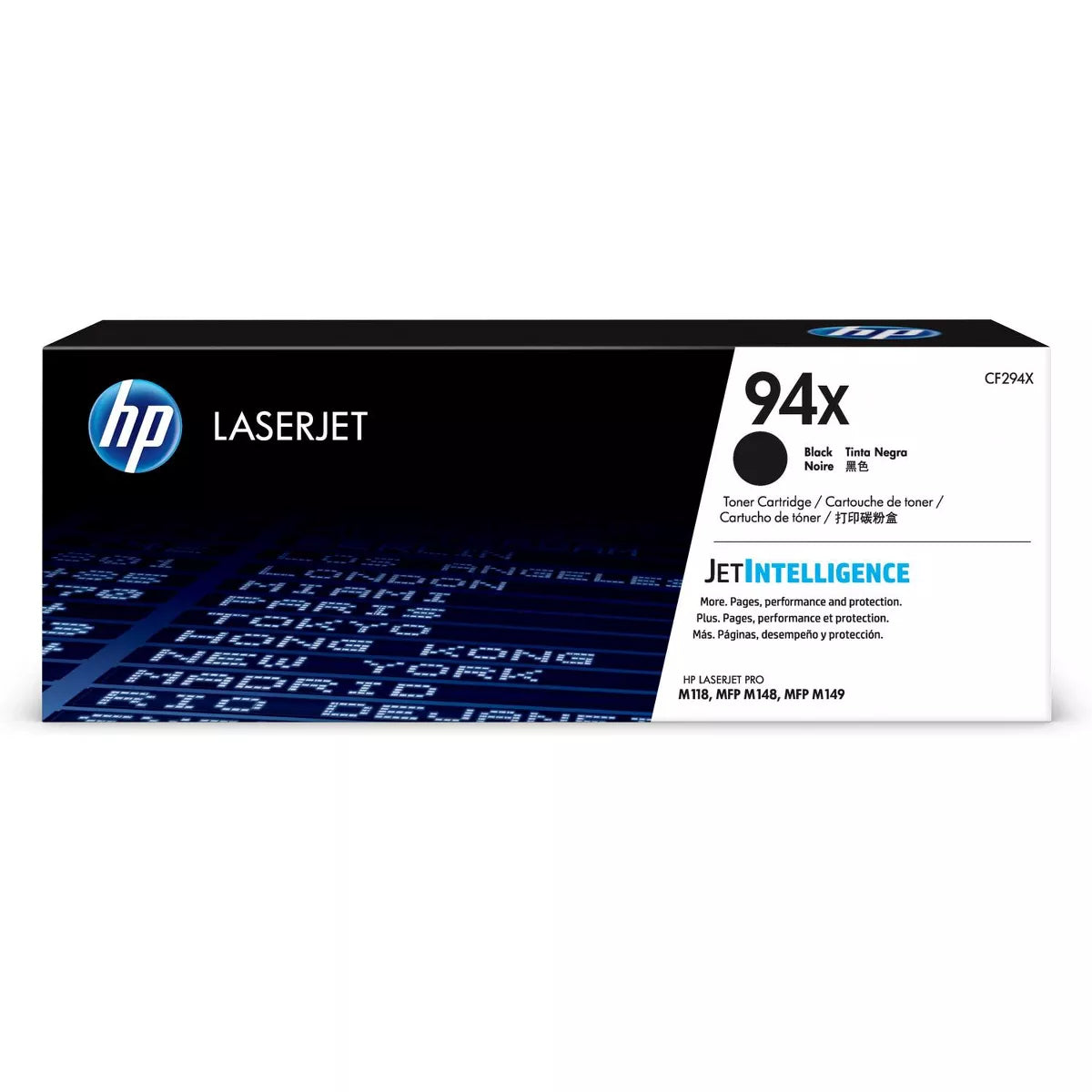 HP Inc. 94X High Yield Black Original LaserJet Toner Cartridge, ~2,800 pages, CF294X