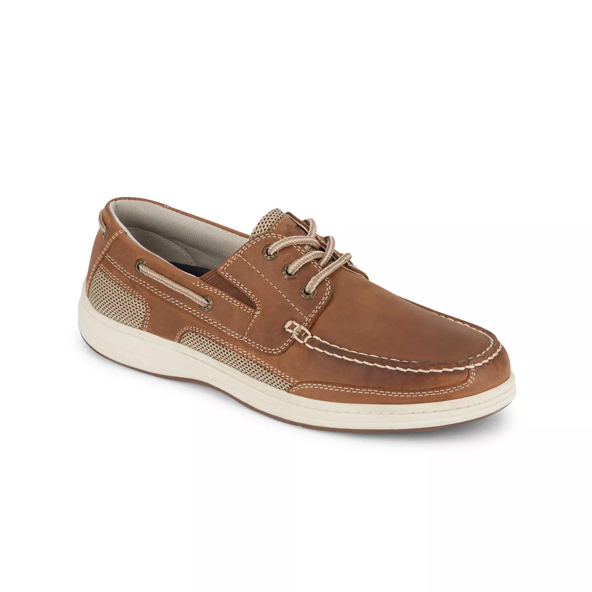 Dockers Men's Beacon Leather Casual Classic Boat Shoe with Stain Defender 12 wide