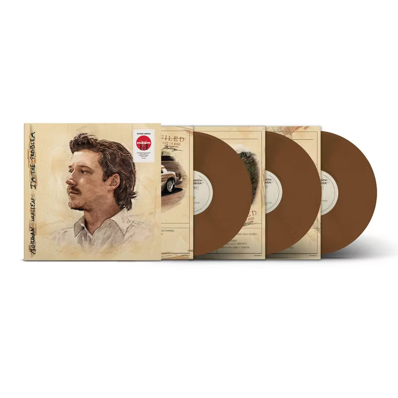 MORGAN WALLEN I'm The Problem in LIMITED EDITION Opaque Brown Vinyl - 3 LP