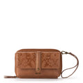 *The Sak Women's Smartphone Crossbody Tobacco Floral Emboss, Size X-large