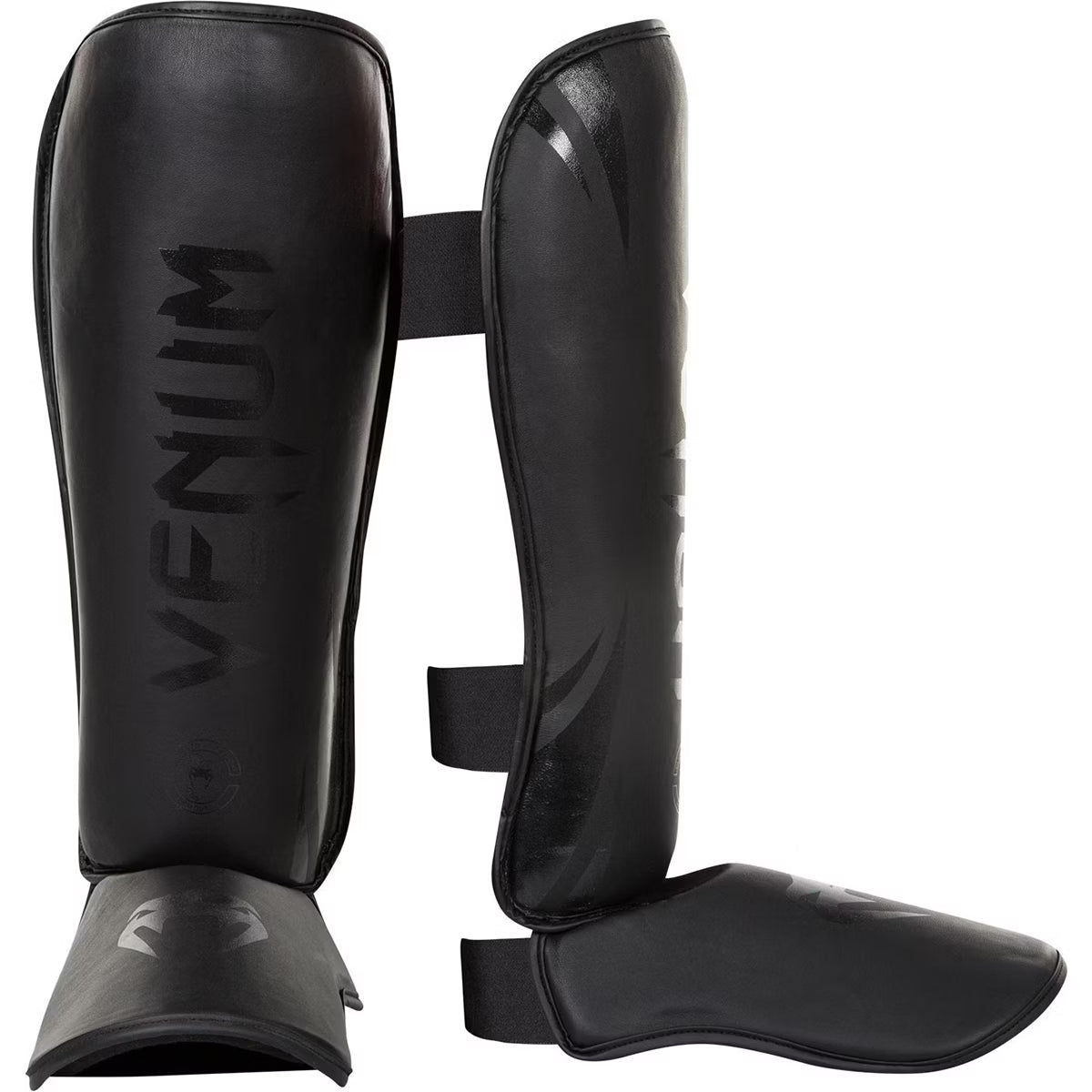 Venum Challenger Standup Skintex Leather MMA Shin Instep Guards Size XL