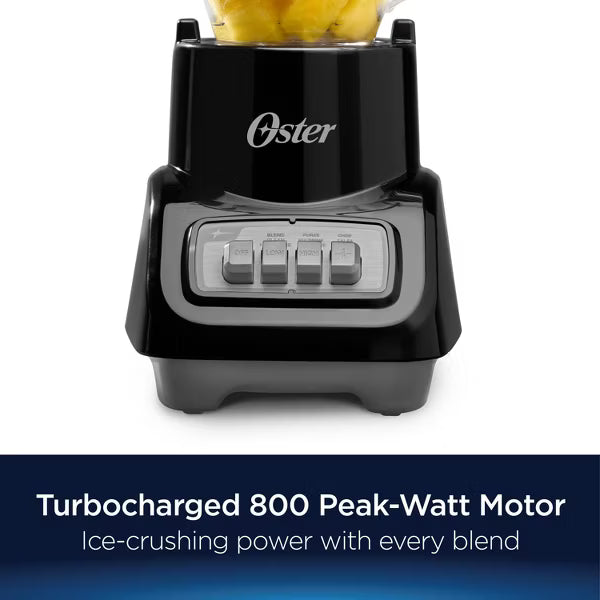 Oster Turbo Blender, 800-Watt Food Blender, Black, 1 ct