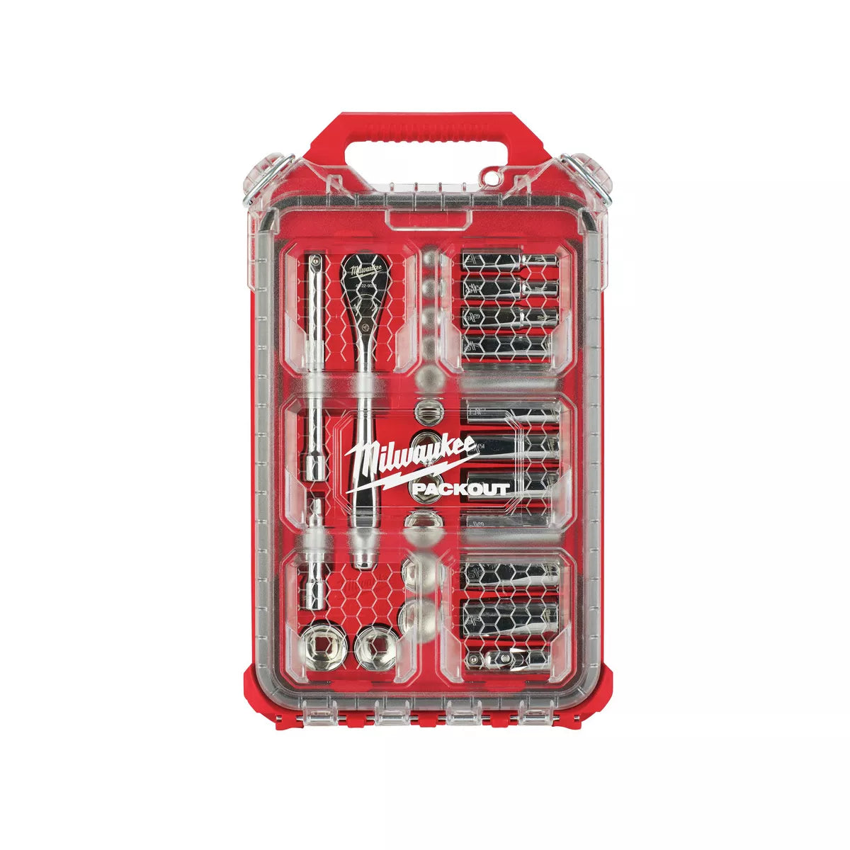 Milwaukee 28-Piece 3/8 in. Drive SAE Ratchet and Socket Set