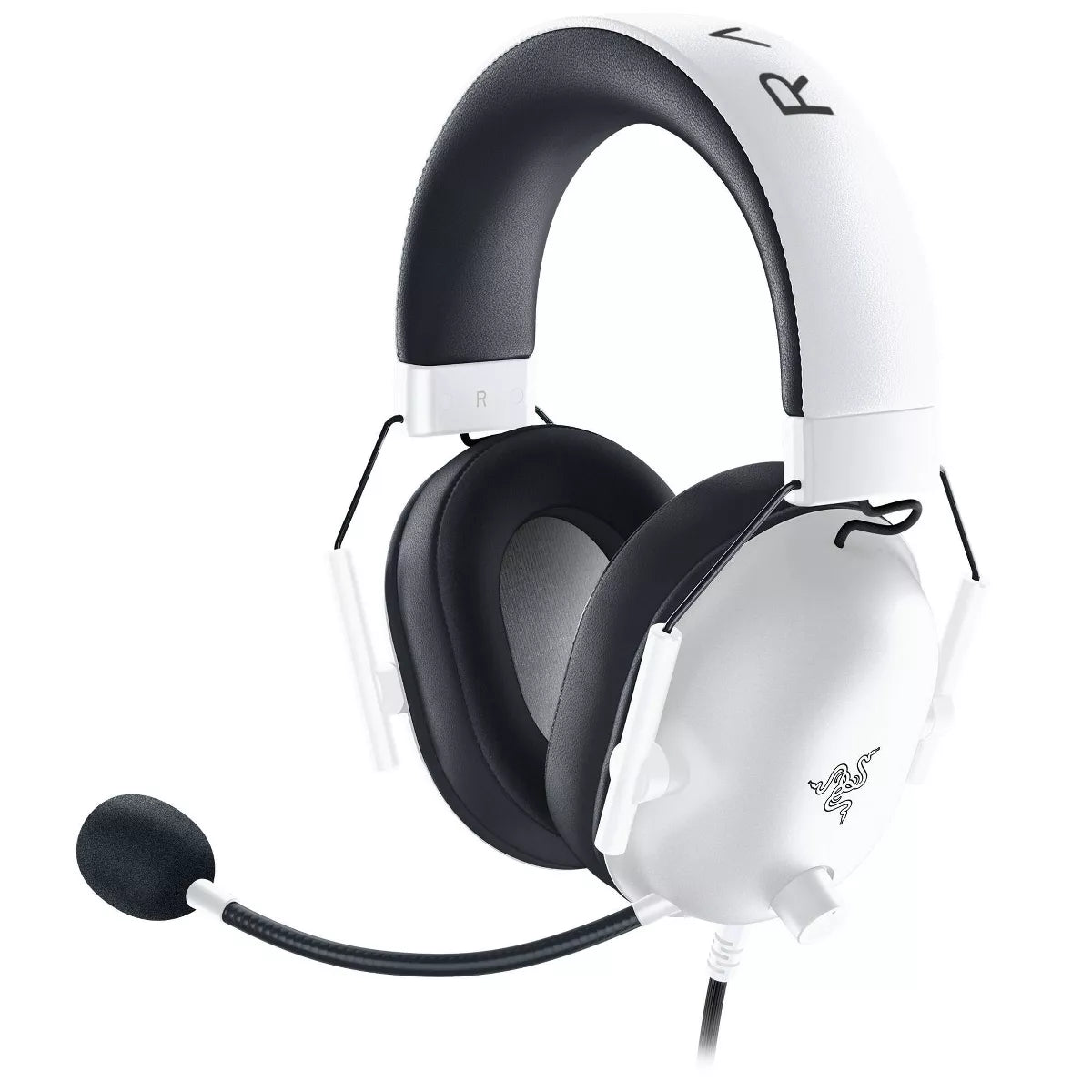 Razer - BlackShark V2 X Wired Gaming Headset for PC, PS5, PS4, Switch, Xbox X|S, and Xbox One - White SN 862410D25105061-NEW