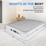 SereneLife 18" Full Premium Raised Airbed