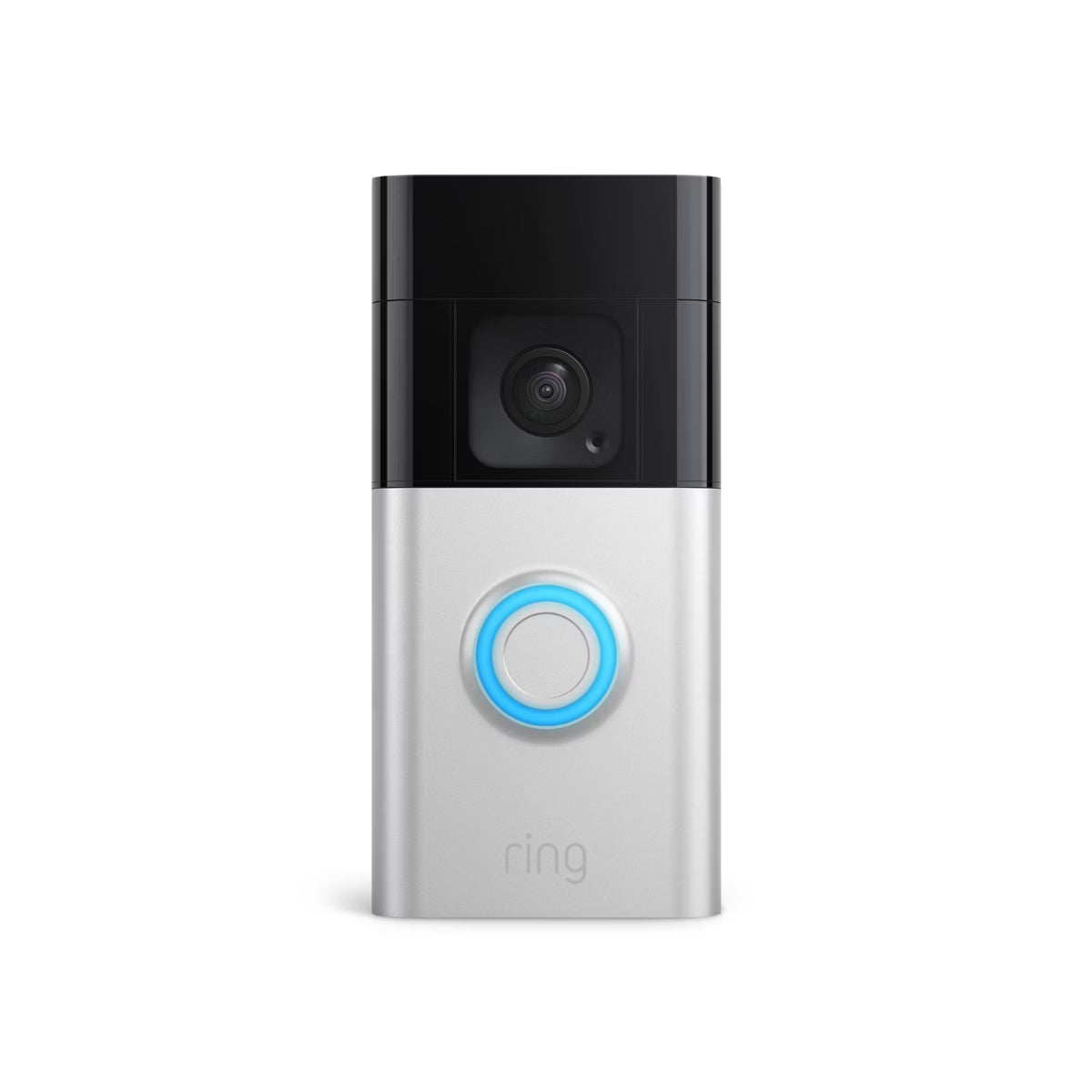 Ring Battery Doorbell Plus – Smart Wi-Fi Video Doorbell with Head-to-Toe HD+ Video - Satin Nickel: 2-Way Talk, Motion Activated