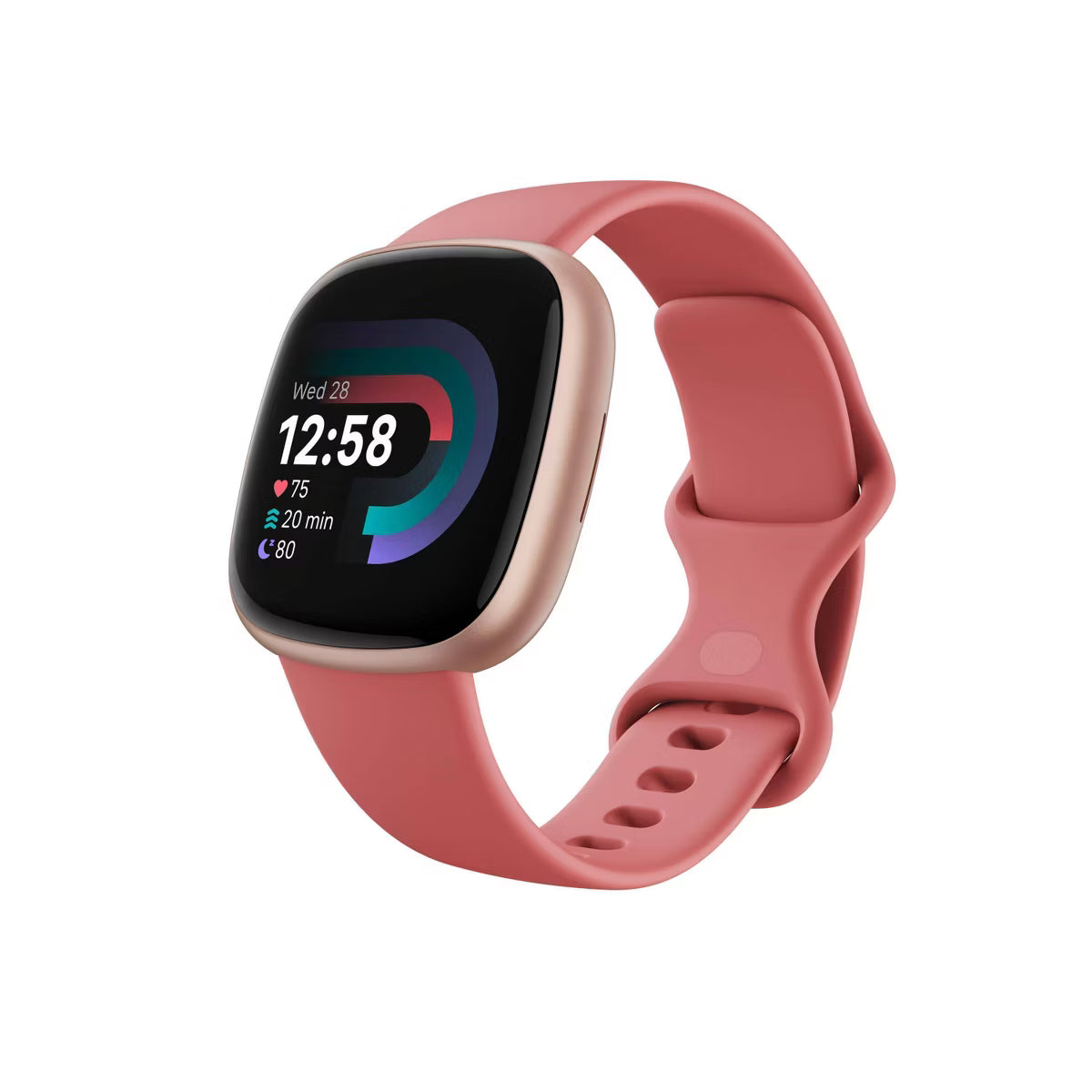 Fitbit - Versa 4 Fitness Smartwatch - Copper Rose