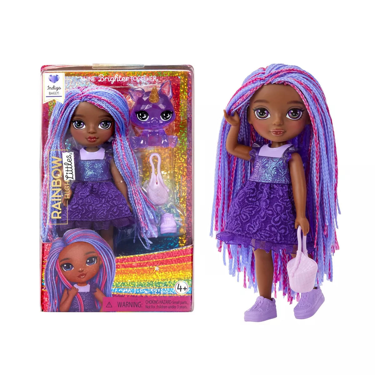 Rainbow High 6" Littles Doll - Indigo (NEW)