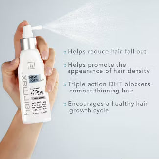 Hairmax Acceler8 Hair Booster + Nutrients - 4 fl oz: Thickening, Strengthening, Paraben-Free
