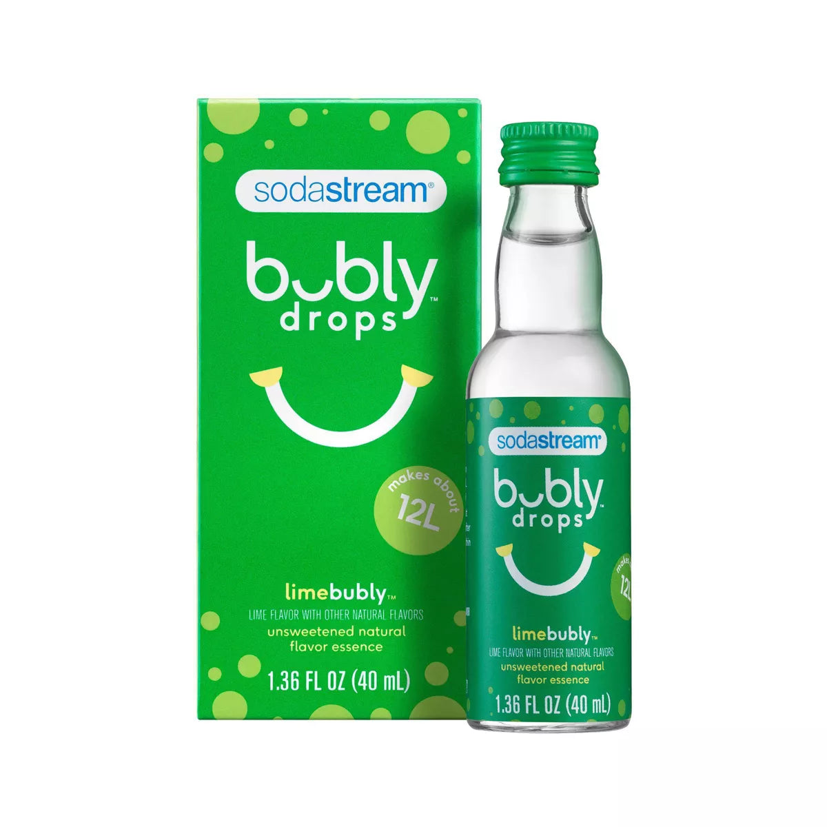 SodaStream 2pk bubly Flavors lime and blackberry