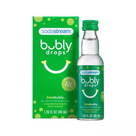 SodaStream 2pk bubly Flavors lime and blackberry
