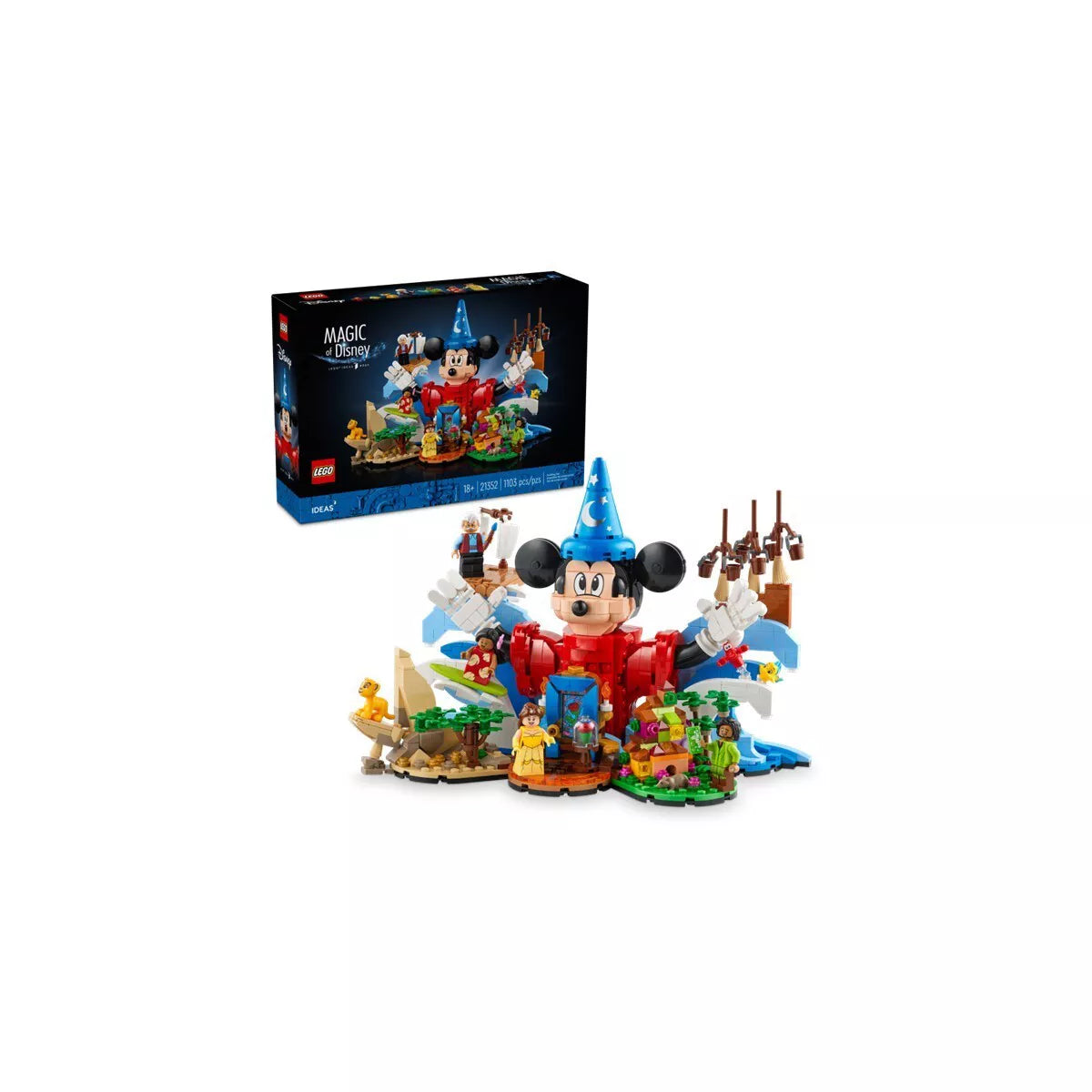 LEGO Ideas Magic of Disney Collectible Building Set 21352