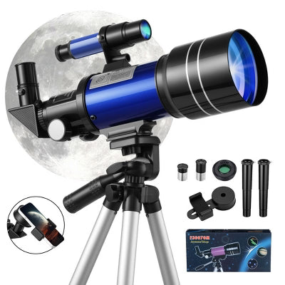 F400-70mm Astronomical Telescope for Adults Kids Beginners