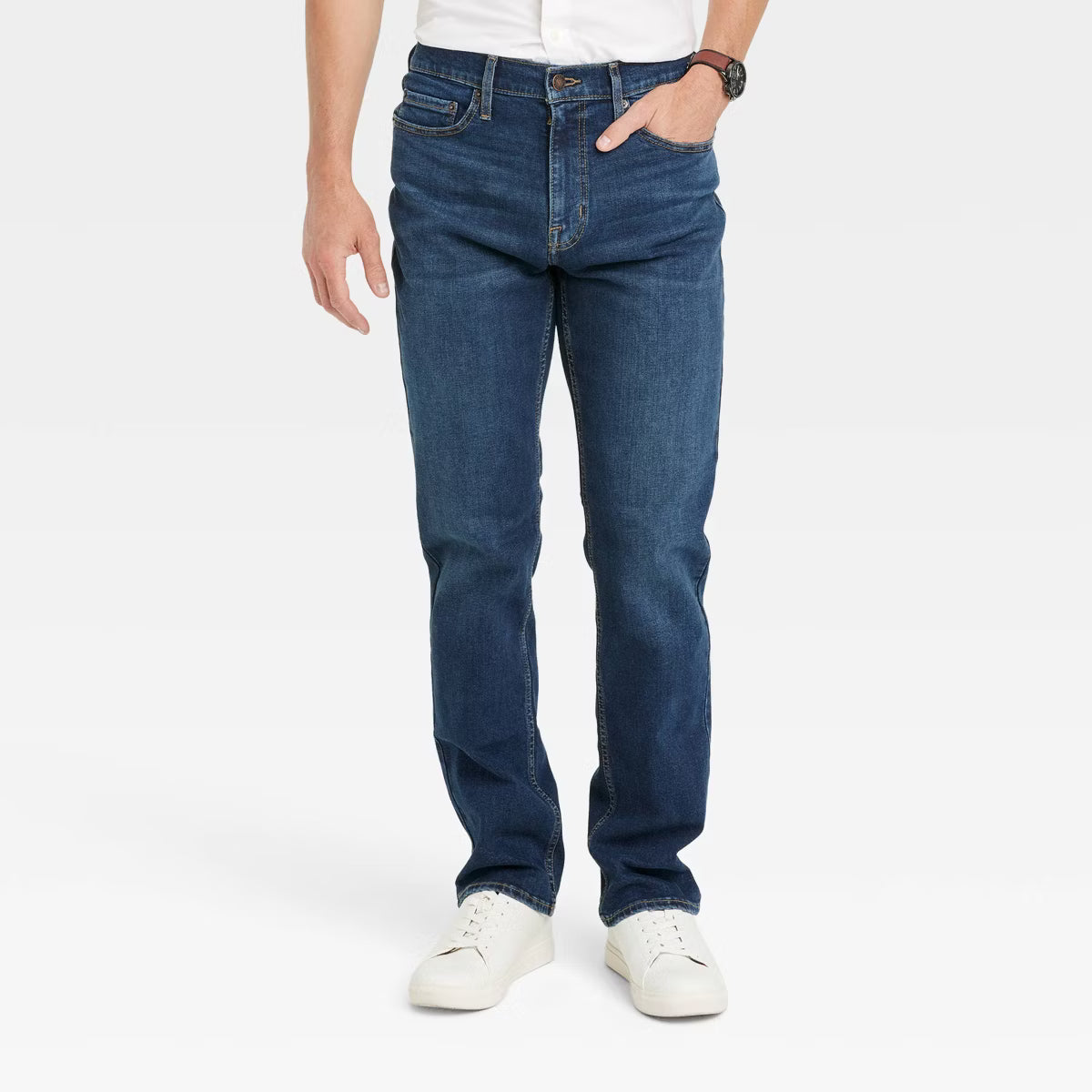 Men's Straight Fit Jeans - Goodfellow & Co Size 28*32