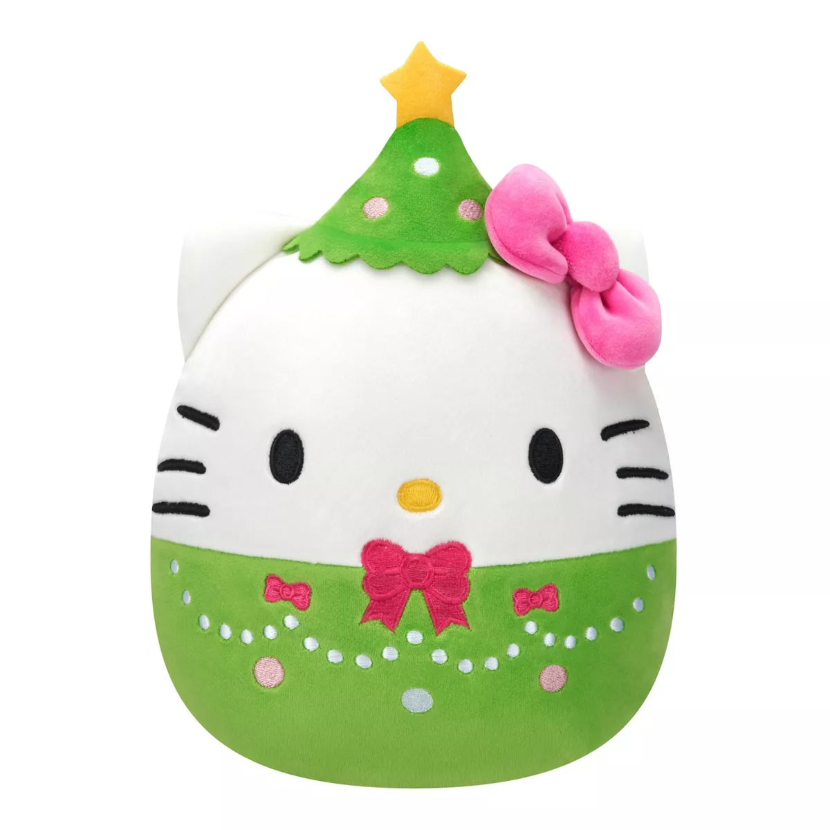 Hello Kitty 8" Hello Kitty Christmas Tree Plush