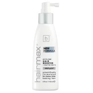 Hairmax Acceler8 Hair Booster + Nutrients - 4 fl oz: Thickening, Strengthening, Paraben-Free