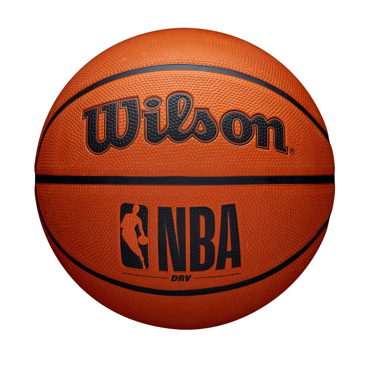 Wilson NBA 28.5" Basketball: Size 6, Composite Shell, Butyl Bladder, Outdoor Use