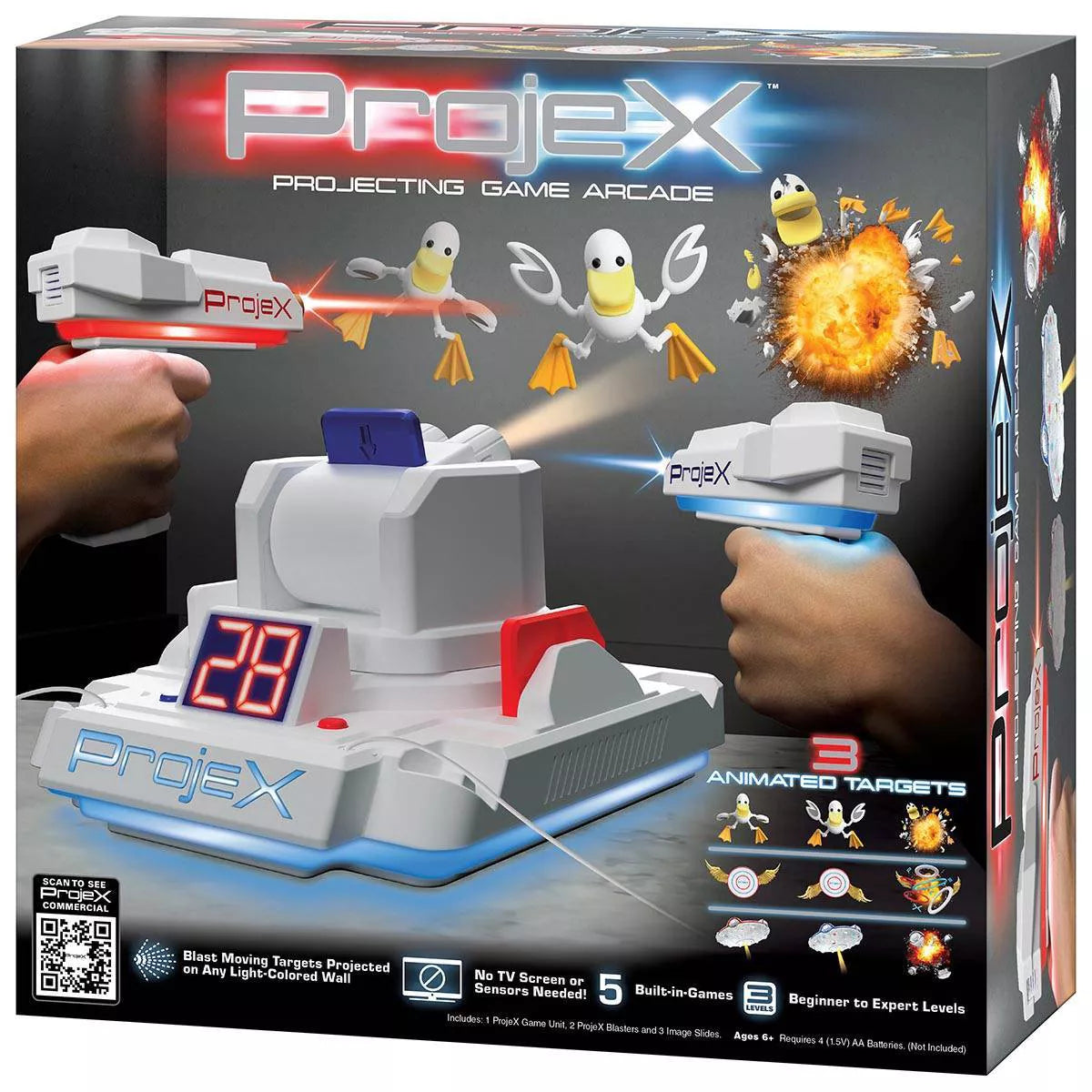 ProjeX Image Projecting Arcade Game