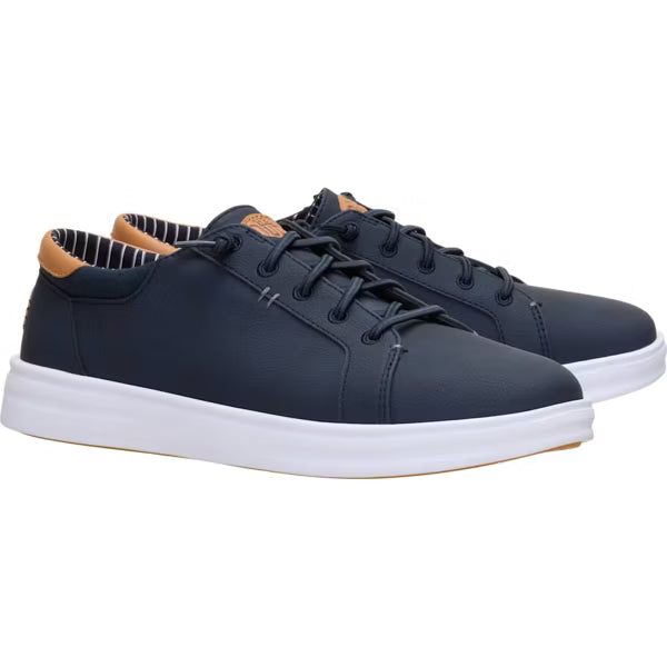 HEYDUDE Men Paul Pro Classic, Dark Navy/Multi, 10