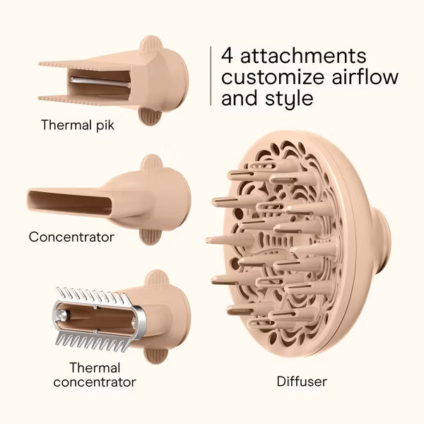 INFINITI PRO CONAIR Ionic Ceramic Hair Dryer: Volumizing, 1875 Watt, Includes Concentrator, Diffuser